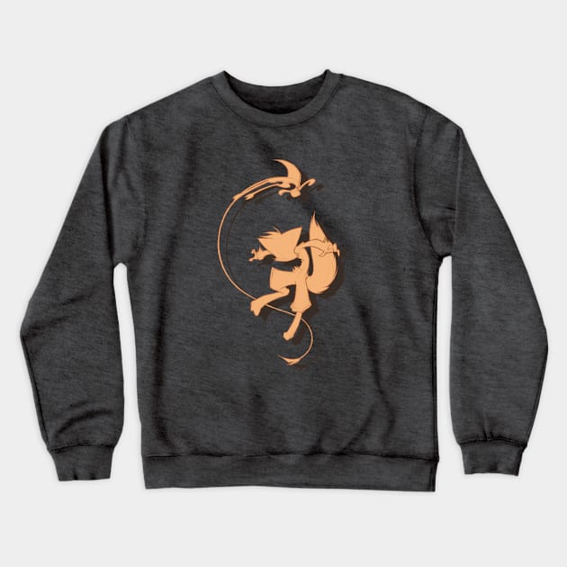 Mace & Whip Silhouette Crewneck Sweatshirt by Vivid Publishing